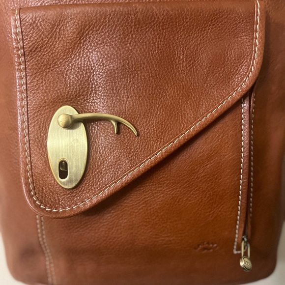 Classic Tan Leather Tote Bag - Picture 3 of 12